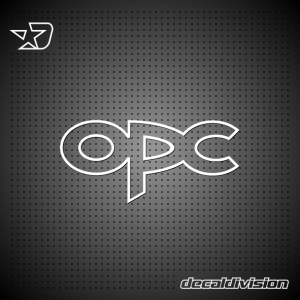 Opel OPC Sticker - Outline